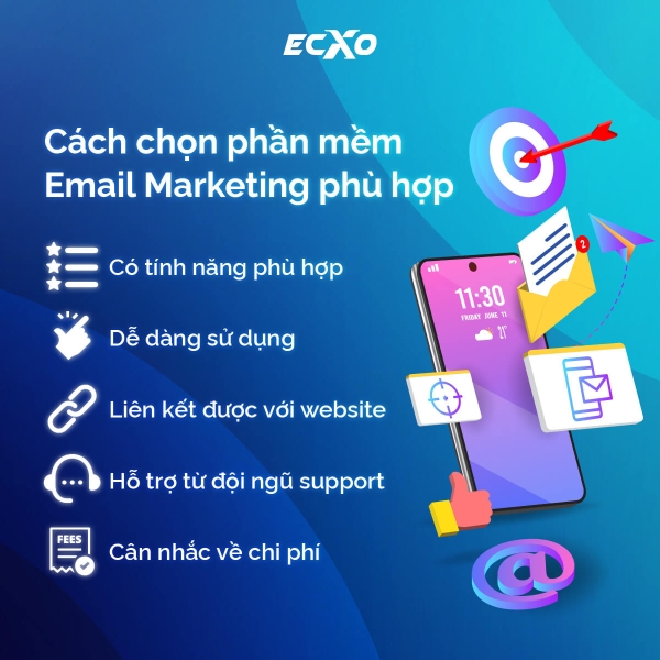 Cách chọn phần mềm Email Marketing phù hợp