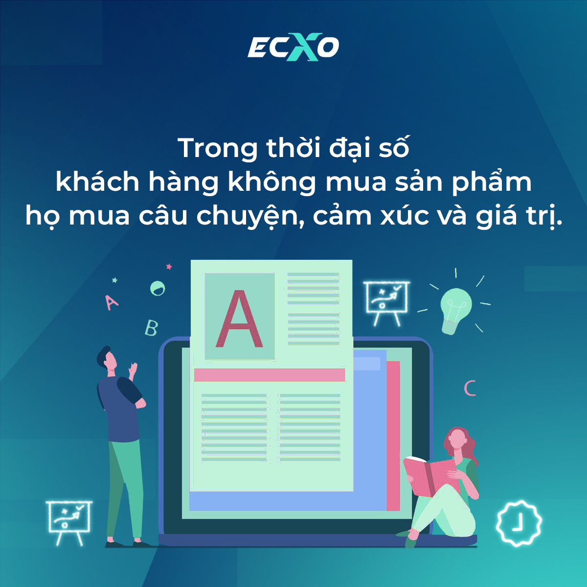 Trong thời đại số thì khách hàng chỉ thích mua khi chạm đến cảm xúc