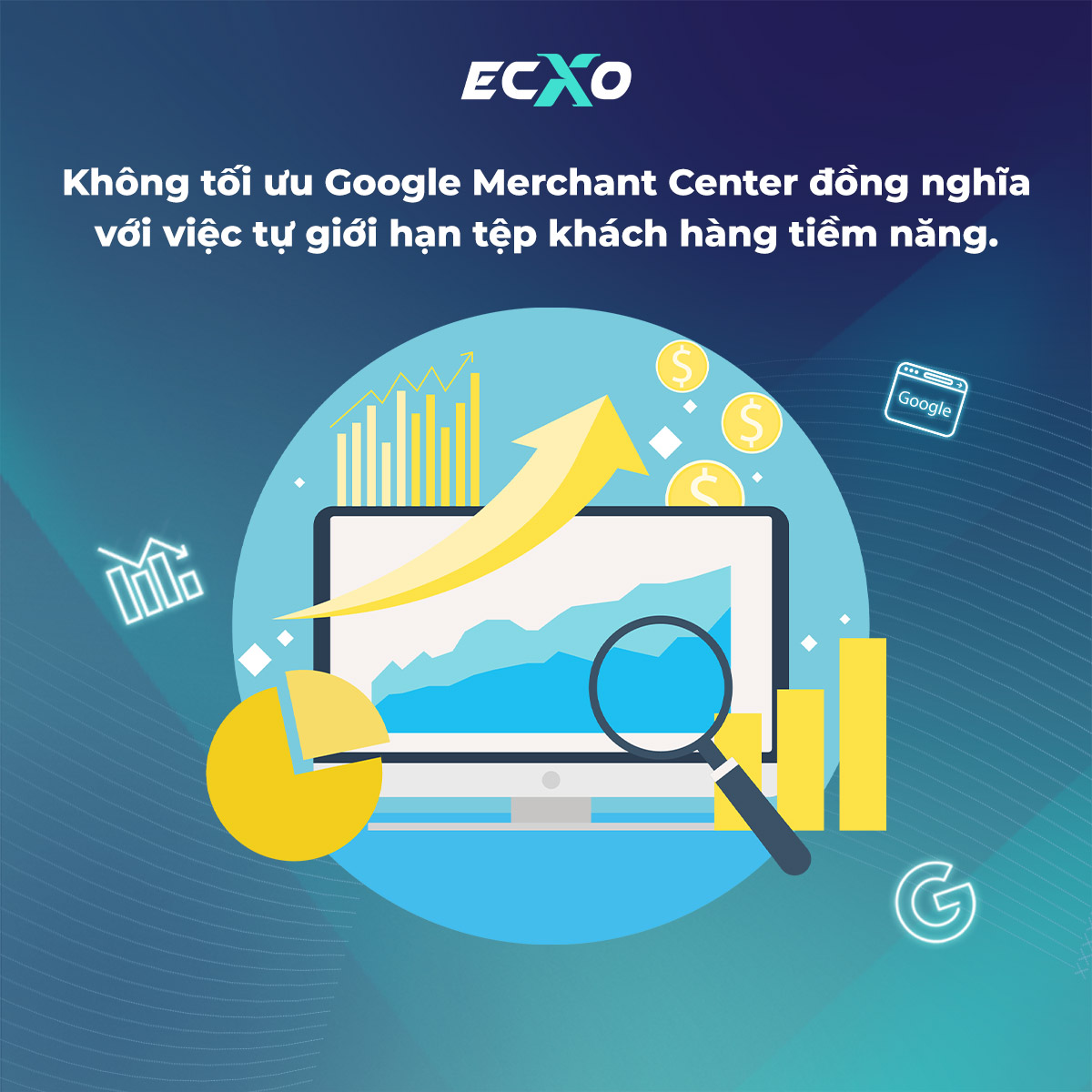 Không tối ưu đồng nghĩa việc tự giới hạn tệp khách hàng