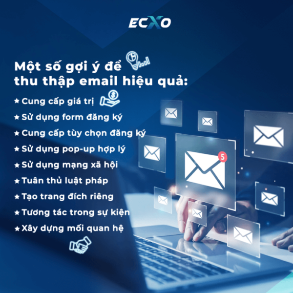 Gợi ý thu thập email hiệu quả