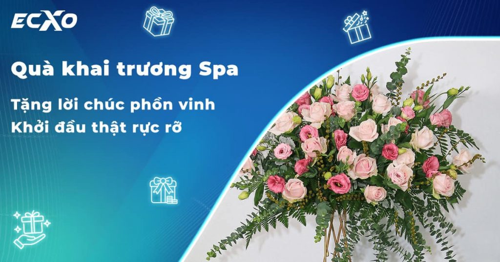 Quà khai trương spa
