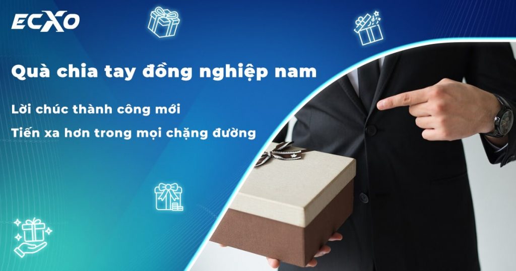 Tặng quà chia tay đồng nghiệp nam