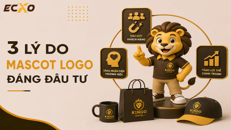 3 lý do Mascot logo đáng đầu tư - ECXO