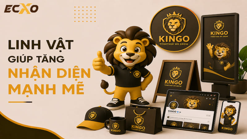 Linh vật giúp tăng nhận diện mạnh mẽ - ECXO