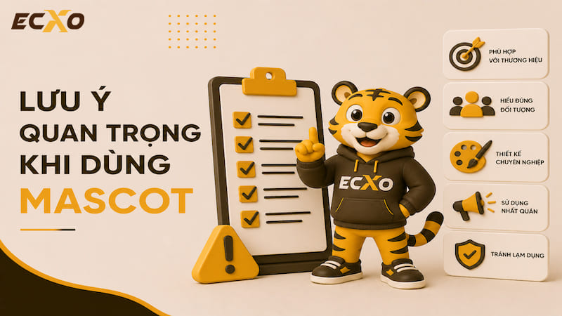 Lưu ý quan trọng khi dùng Mascot - ECXO
