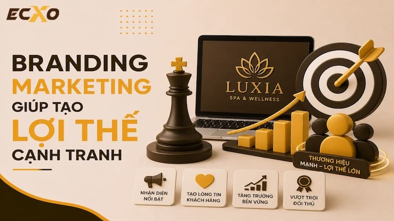 Branding Marketing giúp tạo lợi thế cạnh tranh - ECXO