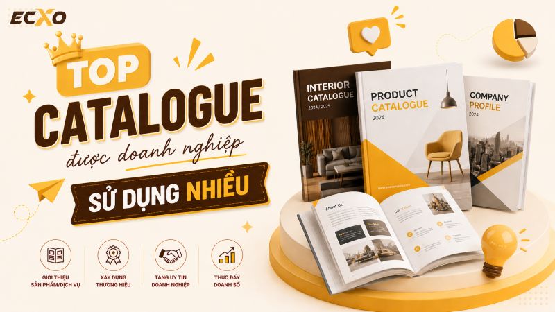 Các loại Catalogue phổ biến và được áp dụng nhiều nhất